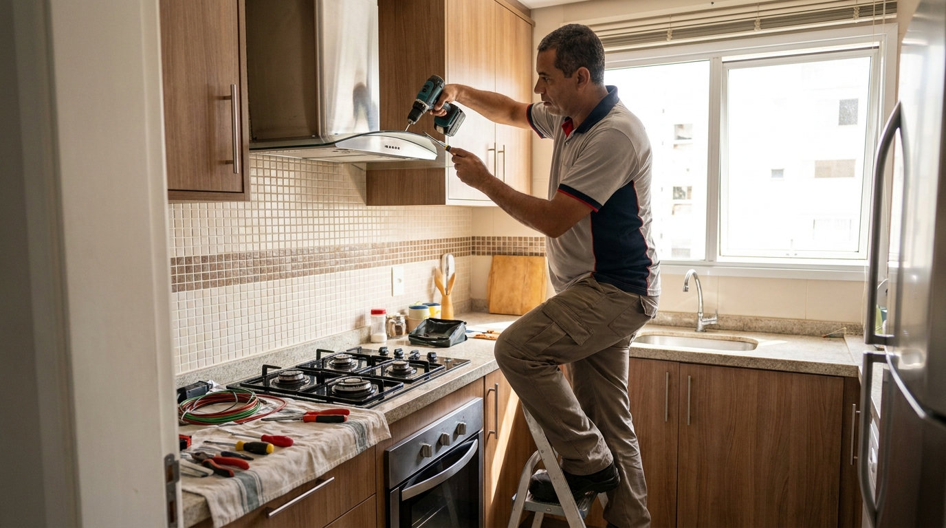 Instalação de Exaustor em Goiânia‑GO