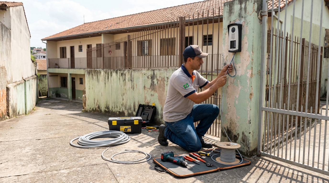 Instalação de Porteiro Eletrônico em Goiânia‑GO